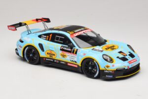 Porsche 911 992 Rally GT #1 C. Cherain / D. Withers Rallye de Wallonie 2025 IXO 1:18 18RMC254 Metalas - nuotrauka 4 iš 6