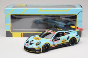 Porsche 911 992 Rally GT #1 C. Cherain / D. Withers Rallye de Wallonie 2025 IXO 1:18 18RMC254 Metalas - nuotrauka 6 iš 6