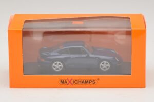 Porsche 911 993 Turbo Blue Metallic Maxichamps 1:43 940069201 Metalas - nuotrauka 4 iš 5