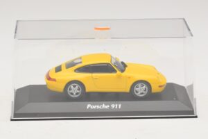 Porsche 911 993 Geltonas Maxichamps 1:43 940063000 Metalas - nuotrauka 4 iš 5