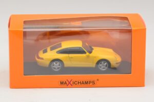 Porsche 911 993 Geltonas Maxichamps 1:43 940063000 Metalas - nuotrauka 5 iš 5