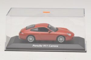 Porsche 911 996 Carrera Orange Metallic Maxichamps 1:43 940061021 Metalas - nuotrauka 4 iš 5