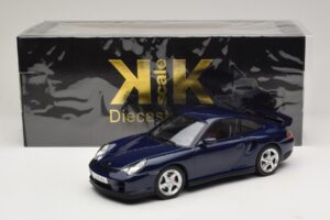 Porsche 911 996 GT2 Tamsiai Mėlyna Metalik KK-Scale 1:18 KKDC181452 Metalas - nuotrauka 6 iš 6