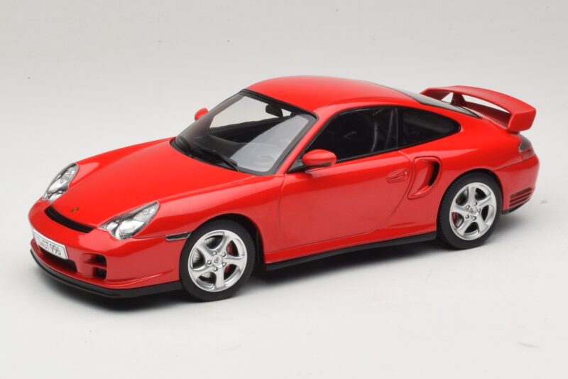 Porsche 911 996 GT2 Raudonas KK-Scale 1:18 KKDC181454 Metalas