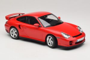 Porsche 911 996 GT2 Raudonas KK-Scale 1:18 KKDC181454 Metalas - nuotrauka 4 iš 6