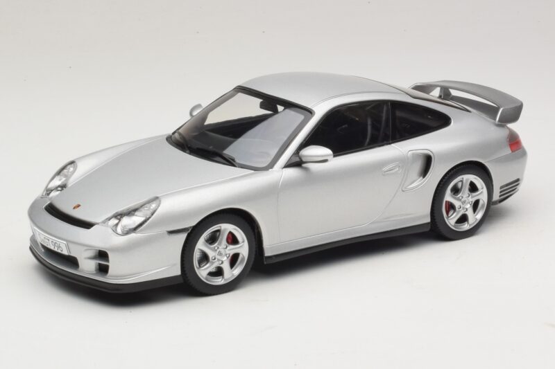 Porsche 911 996 GT2 Sidabrinis KK-Scale 1:18 KKDC181451 Metalas