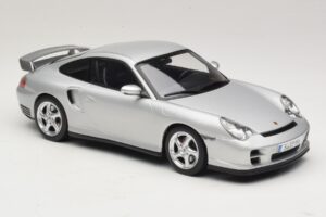 Porsche 911 996 GT2 Sidabrinis KK-Scale 1:18 KKDC181451 Metalas - nuotrauka 4 iš 6