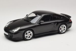 Porsche 911 996 Turbo Juoda Metalik KK-Scale 1:18 KKDC181472 Metalas