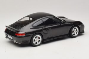 Porsche 911 996 Turbo Juoda Metalik KK-Scale 1:18 KKDC181472 Metalas - nuotrauka 2 iš 6