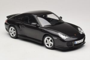 Porsche 911 996 Turbo Juoda Metalik KK-Scale 1:18 KKDC181472 Metalas - nuotrauka 4 iš 6