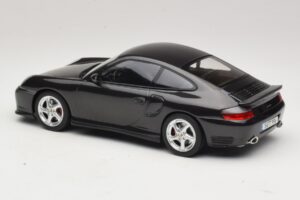 Porsche 911 996 Turbo Juoda Metalik KK-Scale 1:18 KKDC181472 Metalas - nuotrauka 5 iš 6