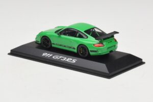 Porsche 911 997 GT3 RS Žalias Minichamps 1:43 403066011 Metalas - nuotrauka 3 iš 5