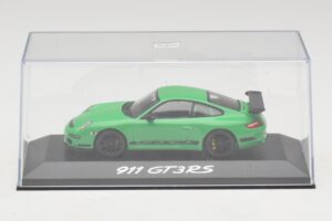 Porsche 911 997 GT3 RS Žalias Minichamps 1:43 403066011 Metalas - nuotrauka 4 iš 5