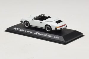 Porsche 911 G-Series Carrera Speedster Baltas Minichamps 1:43 WAP0210360A Metalas - nuotrauka 3 iš 5