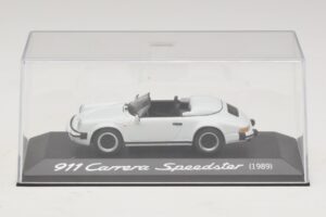 Porsche 911 G-Series Carrera Speedster Baltas Minichamps 1:43 WAP0210360A Metalas - nuotrauka 4 iš 5
