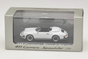Porsche 911 G-Series Carrera Speedster Baltas Minichamps 1:43 WAP0210360A Metalas - nuotrauka 5 iš 5