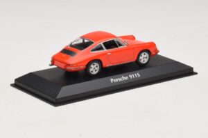 Porsche 911S Oranžinis Maxichamps 1:43 940067120 Metalas - nuotrauka 2 iš 5