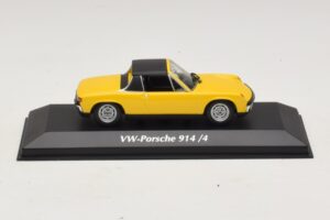 Porsche 914/4 Geltonas Maxichamps 1:43 940065661 Metalas