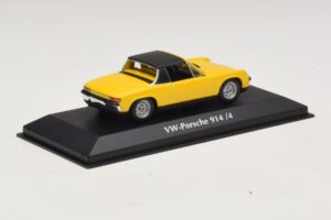 Porsche 914/4 Geltonas Maxichamps 1:43 940065661 Metalas - nuotrauka 2 iš 5