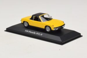 Porsche 914/4 Geltonas Maxichamps 1:43 940065661 Metalas - nuotrauka 3 iš 5