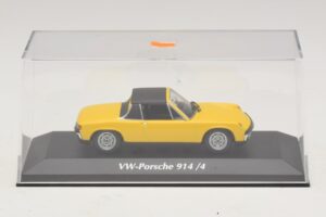 Porsche 914/4 Geltonas Maxichamps 1:43 940065661 Metalas - nuotrauka 4 iš 5