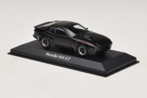 Porsche 924 GT Juodas Maxichamps 1:43 940066124 Metalas - nuotrauka 3 iš 5