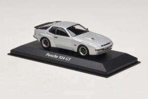 Porsche 924 GT Sidabrinis Maxichamps 1:43 940066122 Metalas - nuotrauka 3 iš 5