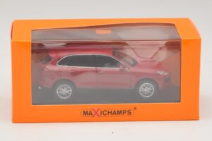 Porsche Cayenne 958 Raudonas Maxichamps 1:43 940063200 Metalas - nuotrauka 5 iš 5