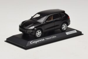 Porsche Cayenne 9PA Platinos Leidimas Juodas Minichamps 1:43 WAP0200160E Metalas - nuotrauka 2 iš 5
