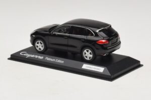 Porsche Cayenne 9PA Platinos Leidimas Juodas Minichamps 1:43 WAP0200160E Metalas - nuotrauka 3 iš 5