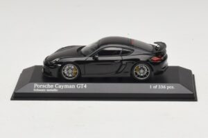 Porsche Cayman GT4 981 Black Metallic Minichamps 1:43 Porsche Cayman GT4 981 Black Metallic Minichamps 1:43 410066121 Metalas