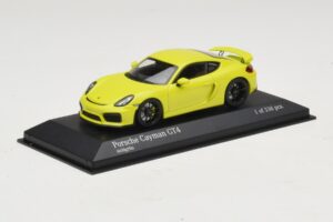 Porsche Cayman GT4 981 Žalias Minichamps 1:43 410066122 Metalas - nuotrauka 2 iš 5