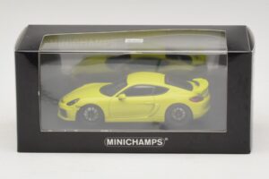 Porsche Cayman GT4 981 Žalias Minichamps 1:43 410066122 Metalas - nuotrauka 5 iš 5