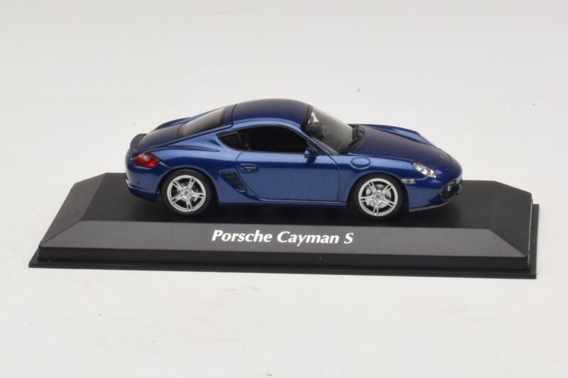 Porsche Cayman S 987 Mėlyna Metalik Maxichamps 1:43 940065621 Metalas