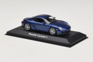 Porsche Cayman S 987 Mėlyna Metalik Maxichamps 1:43 940065621 Metalas - nuotrauka 3 iš 5
