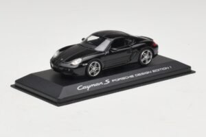 Porsche Cayman S 987 Porsche Design Edition 1 Juodas Minichamps 1:43 400065622 Metalas - nuotrauka 2 iš 5