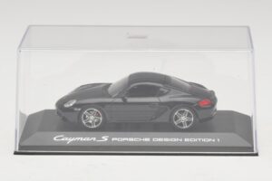 Porsche Cayman S 987 Porsche Design Edition 1 Juodas Minichamps 1:43 400065622 Metalas - nuotrauka 4 iš 5