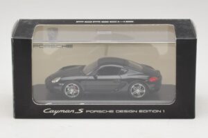 Porsche Cayman S 987 Porsche Design Edition 1 Juodas Minichamps 1:43 400065622 Metalas - nuotrauka 5 iš 5