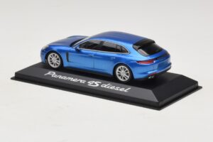 Porsche Panamera 971 4S Diesel Mėlyna Metalik Minichamps 1:43 WAP0207600H Metalas - nuotrauka 3 iš 5