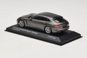 Porsche Panamera 971 Sport Turismo 4S Pilkas Minichamps 1:43 410066111 Metalas - nuotrauka 3 iš 5