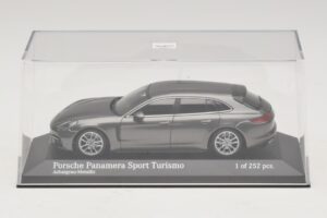Porsche Panamera 971 Sport Turismo 4S Pilkas Minichamps 1:43 410066111 Metalas - nuotrauka 4 iš 5