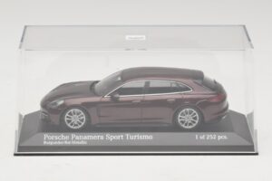 Porsche Panamera 971 Sport Turismo 4S Raudonas Minichamps 1:43 410066110 Metalas - nuotrauka 4 iš 5