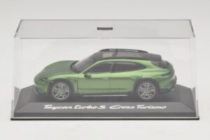 Porsche Taycan Turbo S Cross Turismo Žalias Minichamps 1:43 WAP0207830M003 Metalas - nuotrauka 4 iš 5