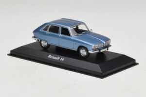Renault 16 Šviesiai Mėlyna Metalik Maxichamps 1:43 940113100 Metalas - nuotrauka 3 iš 4