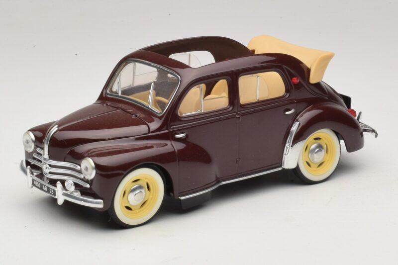 Renault 4CV Kaštoninė Solido 1:18 8048 Metalas