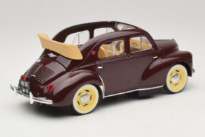 Renault 4CV Kaštoninė Solido 1:18 8048 Metalas - nuotrauka 2 iš 6