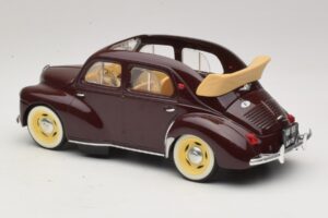 Renault 4CV Kaštoninė Solido 1:18 8048 Metalas - nuotrauka 5 iš 6