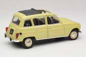Renault 4L Geltonas Solido 1:18 8062 Metalas - nuotrauka 2 iš 7