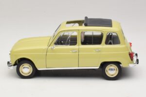Renault 4L Geltonas Solido 1:18 8062 Metalas - nuotrauka 3 iš 7