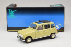 Renault 4L Geltonas Solido 1:18 8062 Metalas - nuotrauka 7 iš 7